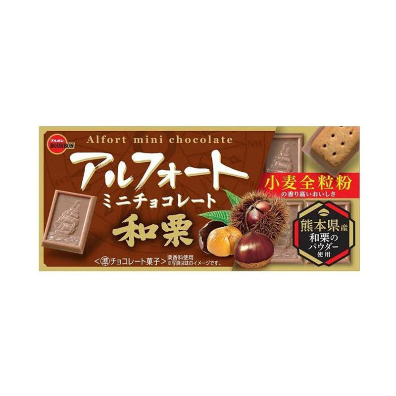 BOURBON Alfort Mini Chocolate Japanese Chestnut