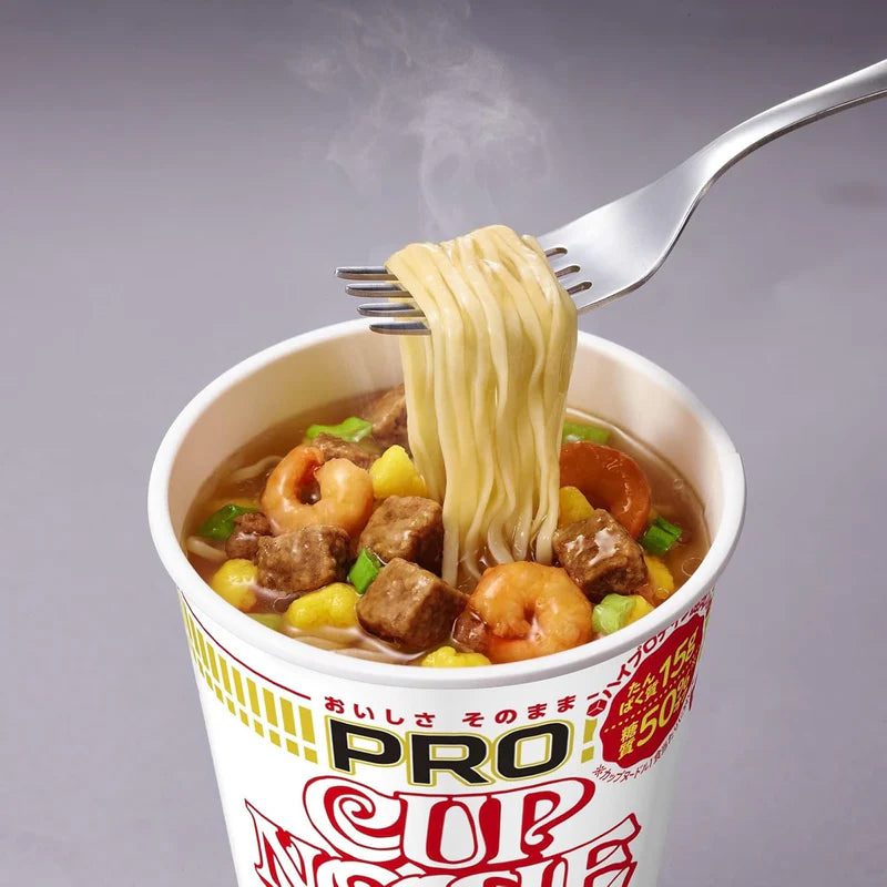 NISSIN Japan Cup Noodles Low Sugar PRO with High Protein