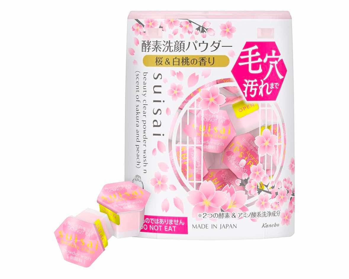 SUISAI Beauty Clear Sakura & Peach Powder Wash (32pcs)