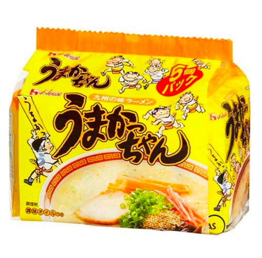 House UMAKACHAN Tonkotsu Ramen (5packs)