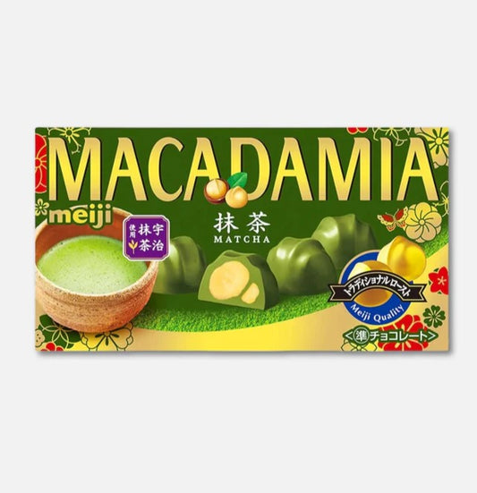 MEIJI Macadamia Matcha Chocolate